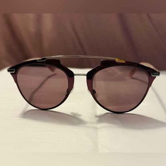 Christian Dior AUTHENTIC DiorReflected Reflected Metallic Aviator Sunglasses - Picture 5 of 16
